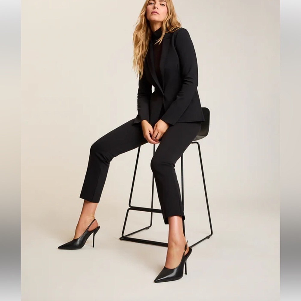Theory Women’s Black Skinny Trousers Size 0 with 27 inch inseam